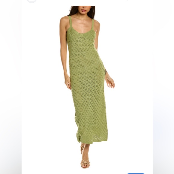 DEVON WINDSOR Green Maxi Dress - Picture 1 of 3